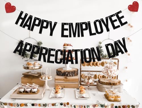 Happy Employee Appreciation Day Banner - Employee Appreciation Decorations - Thank You Employee Decorations - Image 3