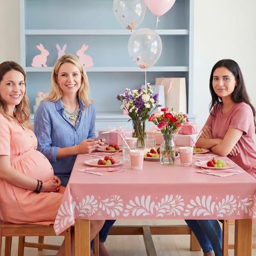Vesici 452 Pcs Pink Cielito Lindo Party Decorations Tableware Set for 50 - Image 6