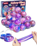 24 Pack Galaxy Slime Party Favors Classroom Prizes for Kids Teens 4-8, 8-12 by Unknown