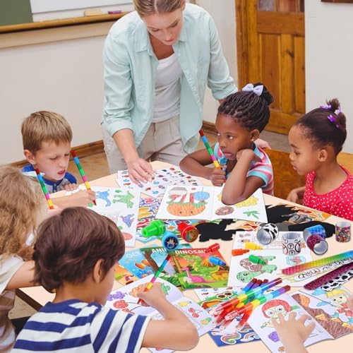 BenLouis 96Pcs Birthday Coloring Set for Kids Party Favors - Image 7
