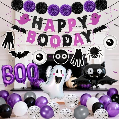 Happy Boo Day Decorations, Halloween Birthday Party Decorations - Image 2