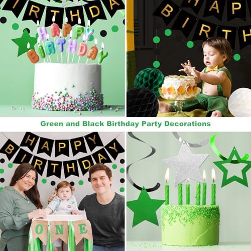 meowtastic Birthday Decorations Happy Birthday Banner with Honeycomb Balls - Image 4