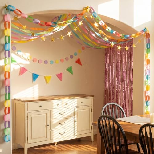 Pastel Party Decoration 574 ft Crepe Streamers for Party Decor - Image 6