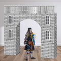 13 Pcs Medieval Decor Large Castle Props Knight Dragon Party Backdrop by Bucherry