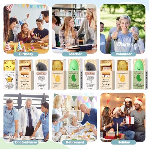 50 Sets Appreciation Gifts Bulk Positive Party Favors, Mixed 5 Styles - Image 7