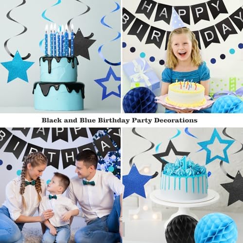 meowtastic Birthday Decorations Happy Birthday Banner with Honeycomb Balls - Image 4