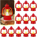 Ferraycle 12 Pcs Mini Lanterns Bulk 4 Inch Red Lamp Table Centerpieces by Ferraycle
