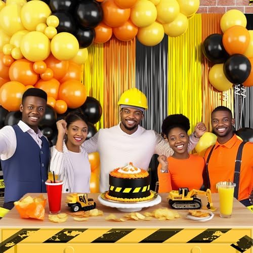 Construction Balloon Garland Arch Kit Birthday Party Decorations Supplies - Image 6