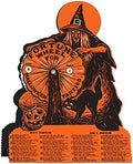 Beistle Vintage Halloween Witch Fortune Wheel Game Cardstock Decoration by Beistle