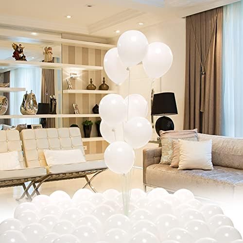 400 Pack White Balloons, 5 Inch White Latex Balloons Helium Balloons Party Decorations Supplies - Image 5