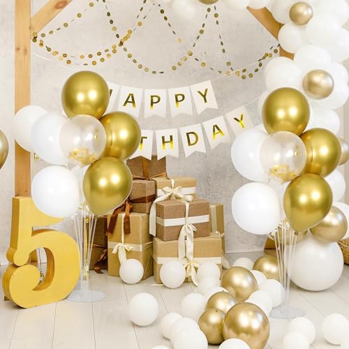 10 Sets Balloon Stand Kit, Balloon Sticks Holder with Base Birthday Wedding Graduation Party Decortaions Table Centerpieces Balloon Arch kit - Image 5
