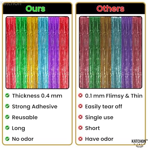 KatchOn Rainbow Streamers, Pack of 2 - Image 6