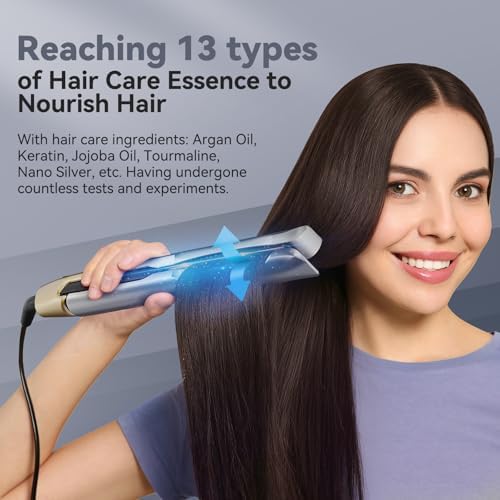 Quico Hair Straightener, Professional Flat Iron with Hair Care Dual Voltage - Image 5