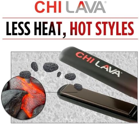CHI Lava Ceramic 1″ Flat Iron Hair Straightener - Image 4