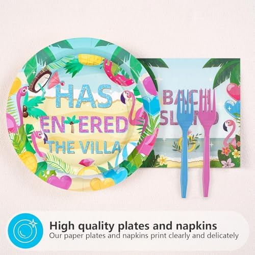 96Pcs Bach Island Bachelorette Party Decorations, Serve 24 - Image 3