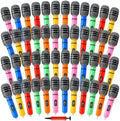 48 Pcs Inflatable Microphones with Pump, Party Props by Unknown