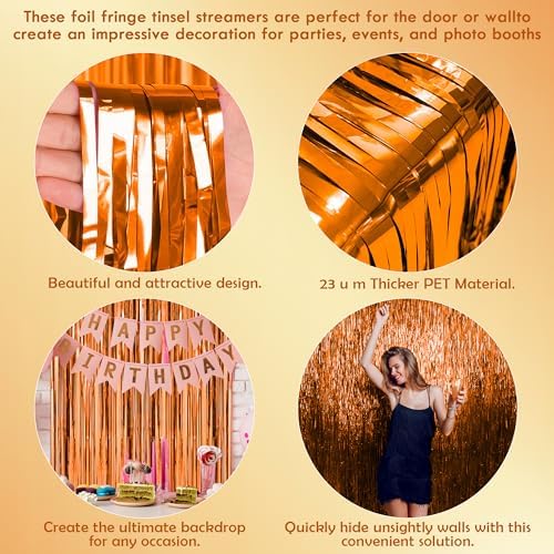 OHOME Thanksgiving Decorations -Thanksgiving Backdrop Streamers | Friendsgiving Decor for Indoor Outdoor Outside - Fall Porch Banner Essentials for Door Wall Party Favors Photo Booth Props,2 Pack - Image 5