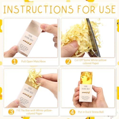 36 Sets Duck Gifts Positive You're Ducking Great Party Favors - Image 3