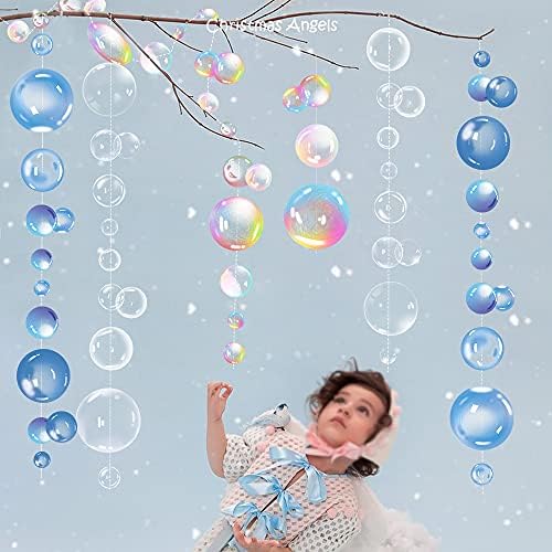 Transparent Bubble Garlands Party Streamers Mermaid Party Decoration,Mix - Image 6