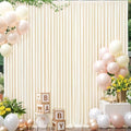 10x10 Champagne Backdrop Curtain for Parties Wedding Baby Shower Wrinkle Free Photo Curtains Backdrop Drapes Fabric Decoration for Bridal Shower 5ft x 10ft,2 Panels by Tao-GePartyDecorations