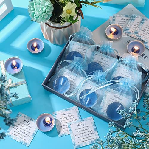 Geosar 50 Sets Baby Shower Party Favors,Blue - Image 4