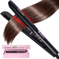 ELLA BELLA® Titanium Flat Iron Hair Straightener Slim with Infrared by ellabella