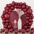 Voircoloria 90pcs Burgundy Balloons Garland Arch Kit, 18 12 10 5 Inch by Voircoloria