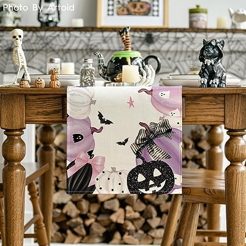 Artoid Mode 210 GSM Halloween Table Runner Home Party Decor 13x72 Inch - Image 2