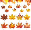 Fall Thanksgiving Hanging Decorations, Maple Leaf Ceiling Hanging Decor by Adeyoo
