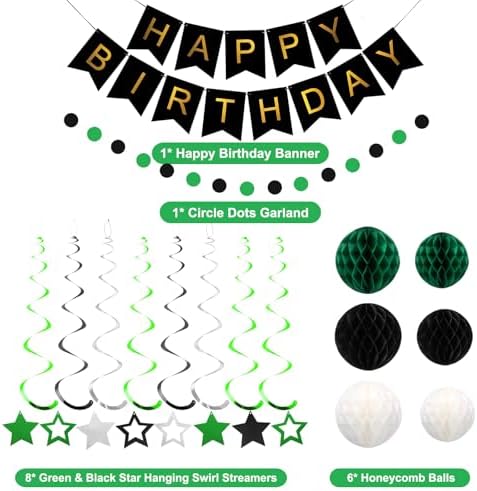 meowtastic Birthday Decorations Happy Birthday Banner with Honeycomb Balls - Image 6