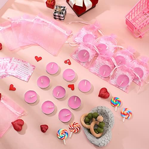 Geosar 50 Sets Baby Shower Party Favors,Pink - Image 5
