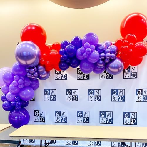 Voircoloria 90pcs Red Balloons Garland Arch Kit, 18 12 10 5 Inch - Image 6