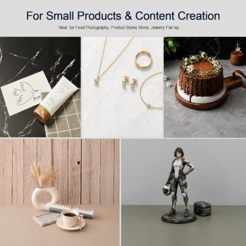 Yoocheese Photo Backdrop for Product Photography, 16.5×11.7in Compact Kit - Image 4