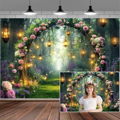 5x4ft Purple Flower Wedding Photography Backdrop Lavender Floral Wedding Bridal Photography Backdrop Anniversary Birthday Baby Shower Girl Party Banner Photo Booth Props Background Wall Decor by Mtsxfy
