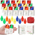 40 Sets Christmas Positive Gifts Light Bulb Party Favors with Boxes by Wettarn