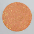 Snowkingdom 50pcs Orange Gold Placemats Round Disposable 13" by Snowkingdom