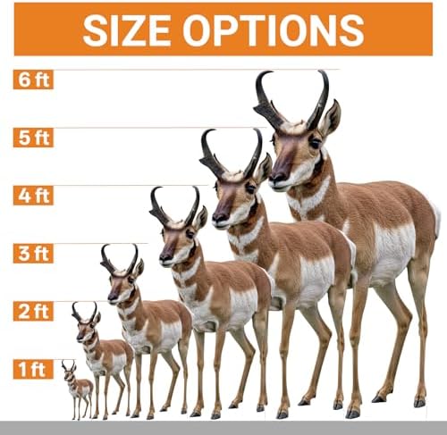 Pronghorn 6FT Life Size Cardboard Cutout Animal Standup, 1 PC - Image 2