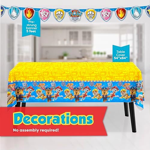 Paw Patrol Birthday Decorations & Party Supplies with Mask Party Favors - Image 4