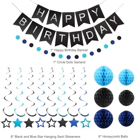 meowtastic Birthday Decorations Happy Birthday Banner with Honeycomb Balls - Image 6