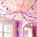 Frienda 14 Pcs Purple Pink Party Decorations Set for Fancy Birthday Party by Frienda