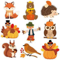 54Pcs Fall Bulletin Board Decorations, Thanksgiving Cutouts Classroom Decor by PAIVSUN