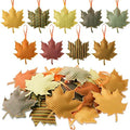 Tudomro 27 Pcs Felt Fall Tree Ornament Decoration, Maple Leaf by Tudomro