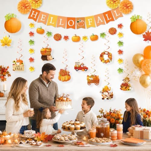 BISWITER fall decorations banner - Image 2