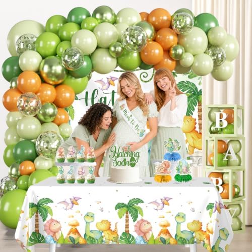 Dinosaur Baby Shower Decorations, All-in-One Decor Set - Image 6