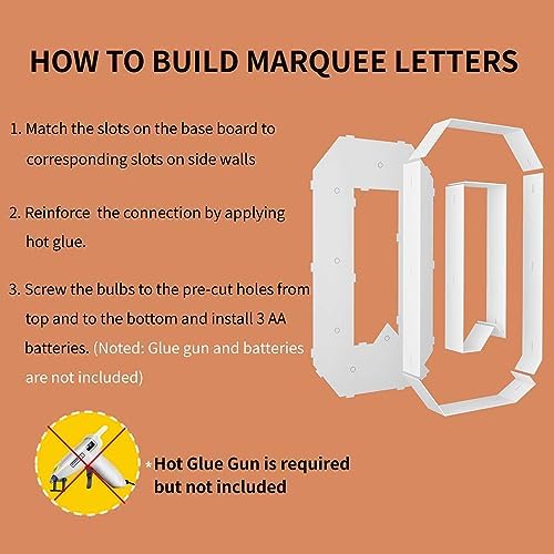 3FT Marquee Letters, Large Light Up Letters Q for Party Decor - Image 4