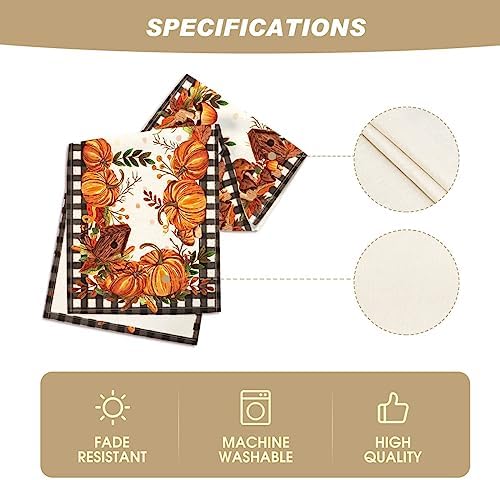 Artoid Mode 210 GSM Fall Table Runner Home Party Decor 13x48 Inch - Image 5