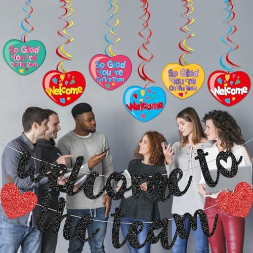 Welcome To The Team Banner Welcome Decorations Welcome Banner for Office - Image 5