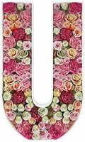 2FT DIY Mosaic Balloon Letter U Frame, Fillable Party Backdrop Decor by JW+Passion+-+Premium+Quality%2C+Made+With+Passion