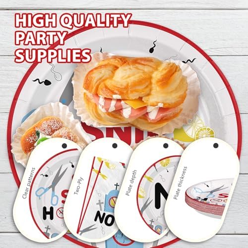 96Pcs Funny Vasectomy Party Decorations Serves 24 - Image 6