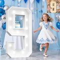 Pooqla 4 FT Marquee Numbers, Light Up Number 9 9th Birthday Decorations by Pooqla